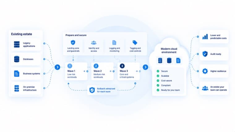 Cloud migration and modernisation